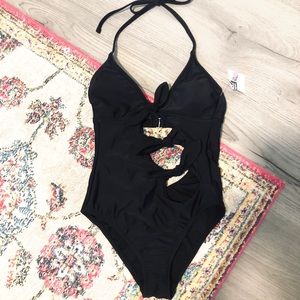 The Knot Tie Front  One Piece